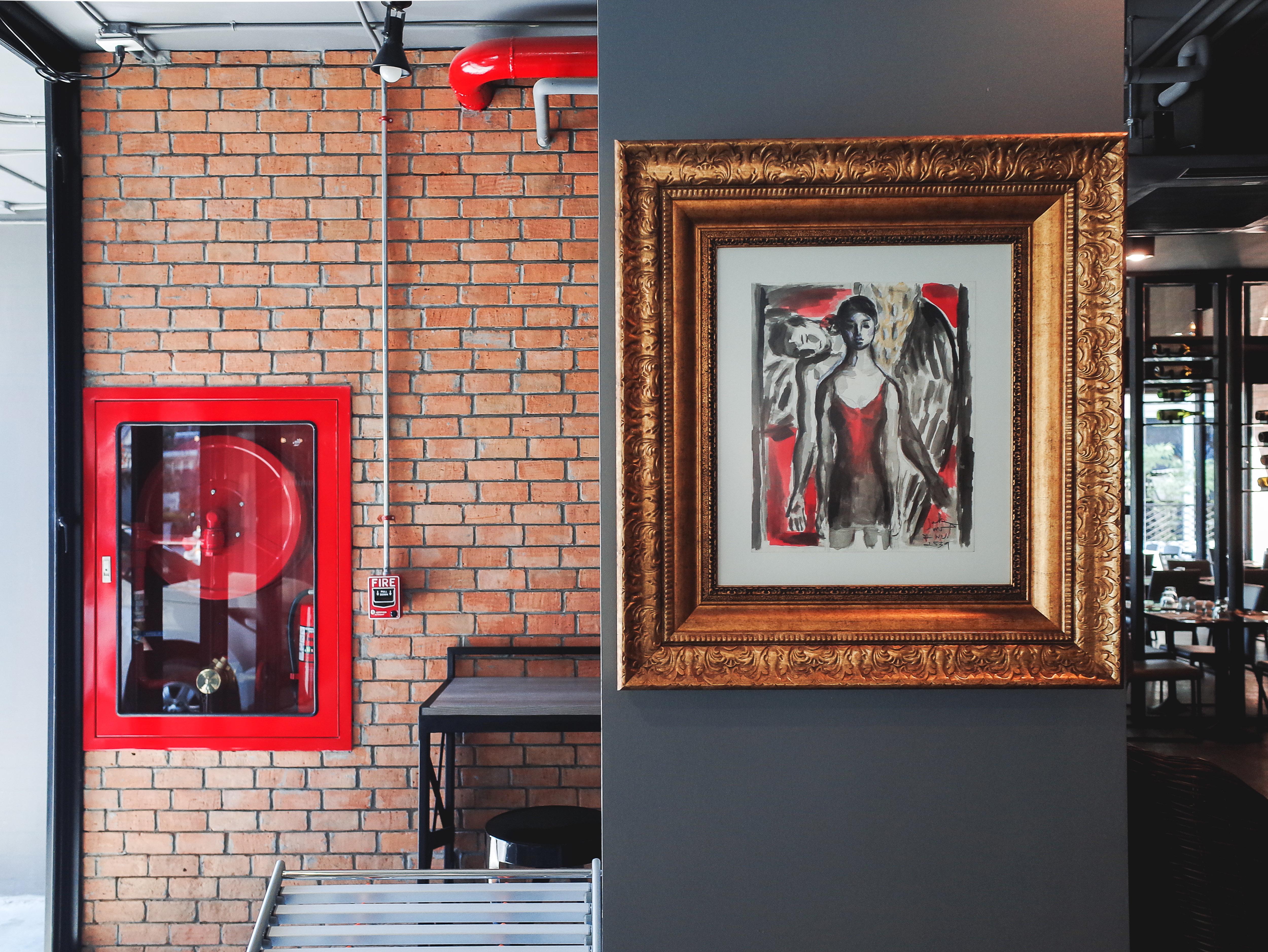 Art Mai Gallery Nimman Hotel Csiangmaj Kültér fotó The interior of the restaurant